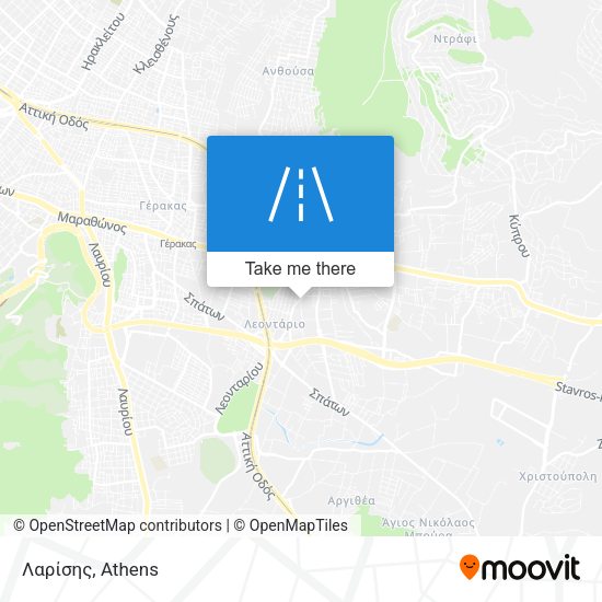 Λαρίσης map