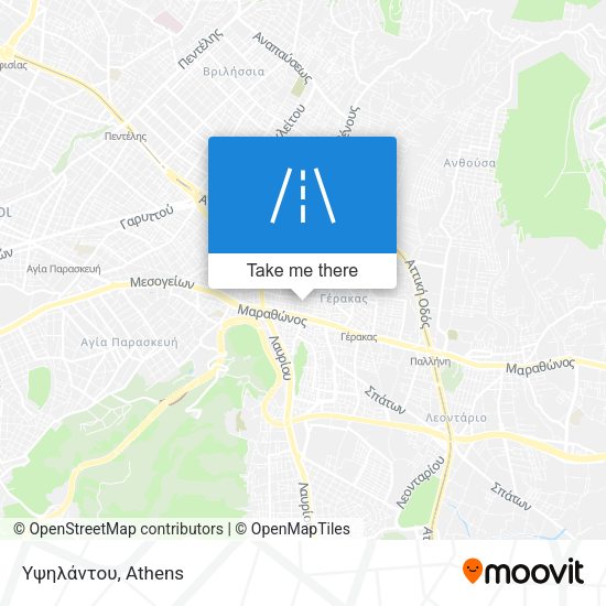 Υψηλάντου map
