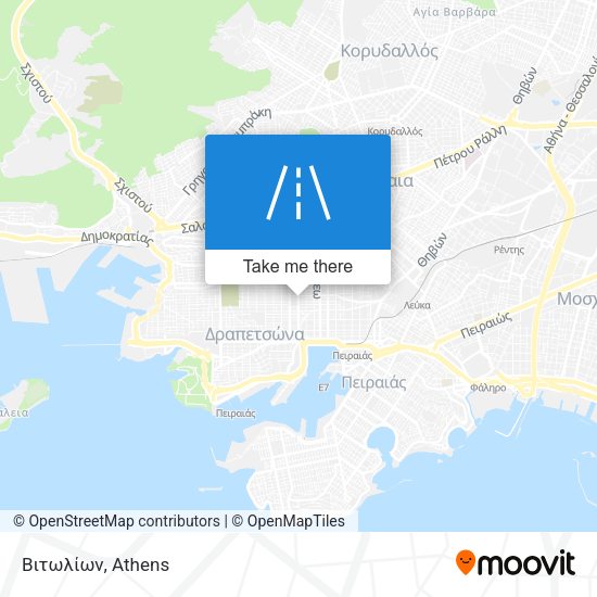 Βιτωλίων map