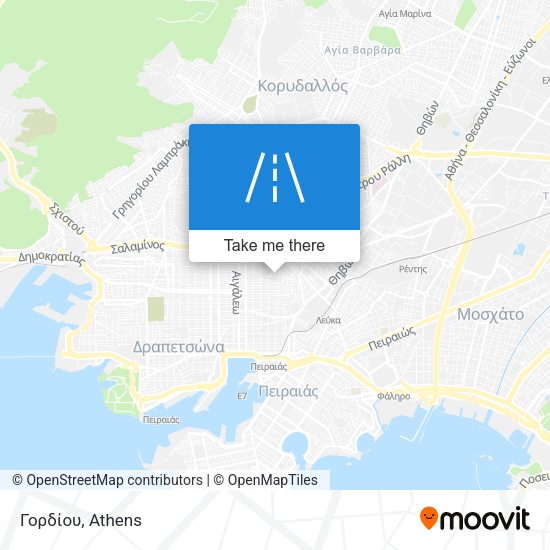Γορδίου map
