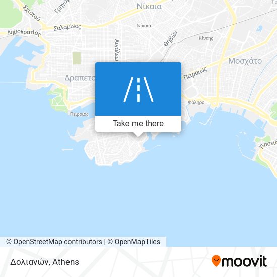 Δολιανών map
