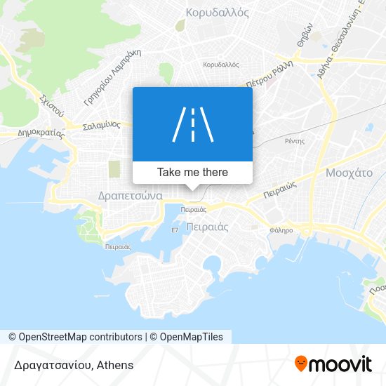 Δραγατσανίου map