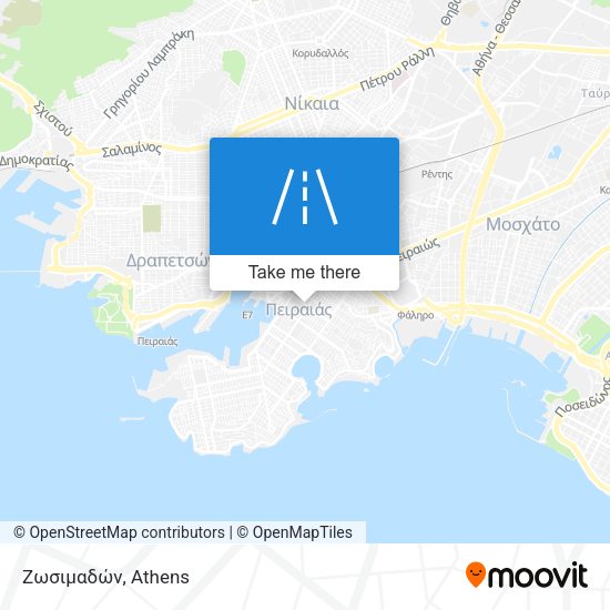 Ζωσιμαδών map