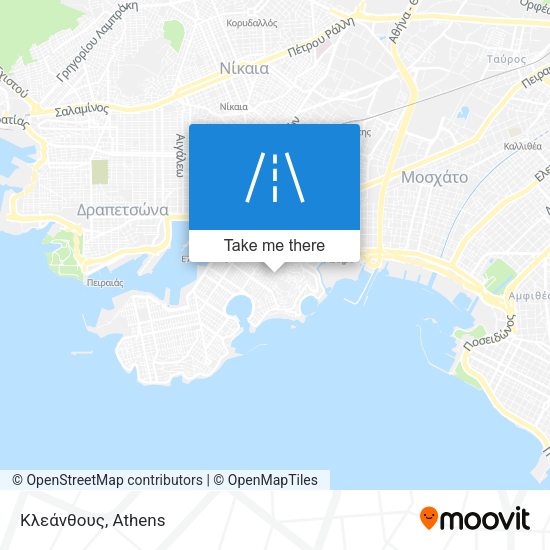 Κλεάνθους map
