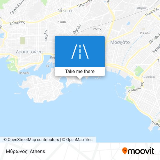 Μύρωνος map