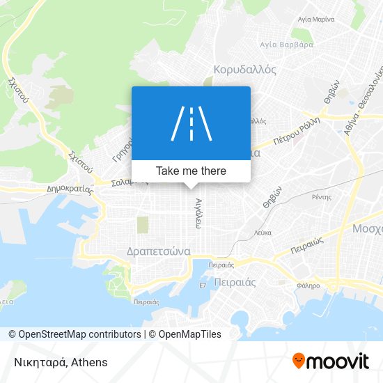 Νικηταρά map