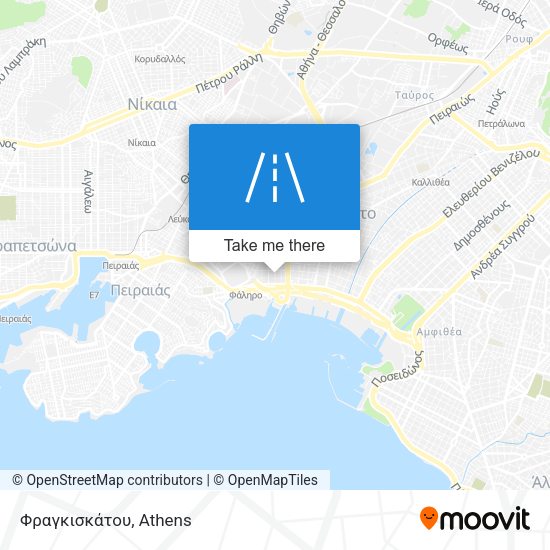 Φραγκισκάτου map