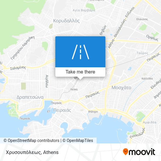 Χρυσουπόλεως map