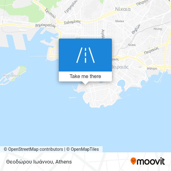 Θεοδώρου Ιωάννου map