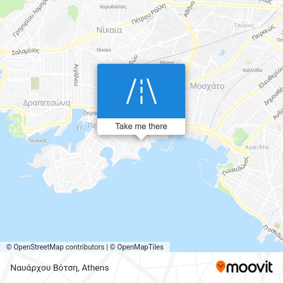 Ναυάρχου Βότση map
