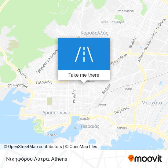 Νικηφόρου Λύτρα map