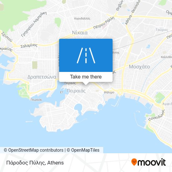 Πάροδος Πύλης map