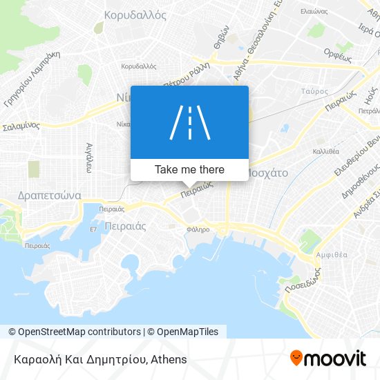 Καραολή Και Δημητρίου map