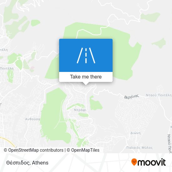 Θέσπιδος map