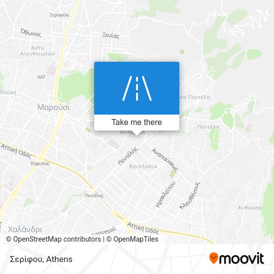 Σερίφου map