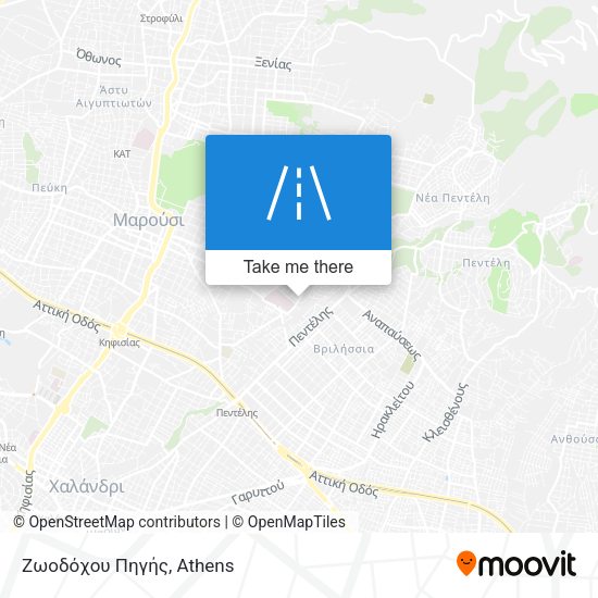 Ζωοδόχου Πηγής map