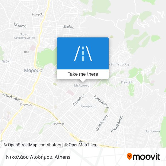 Νικολάου Λιοδήμου map