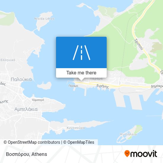 Βοσπόρου map