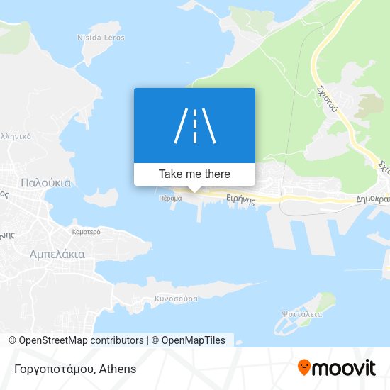 Γοργοποτάμου map
