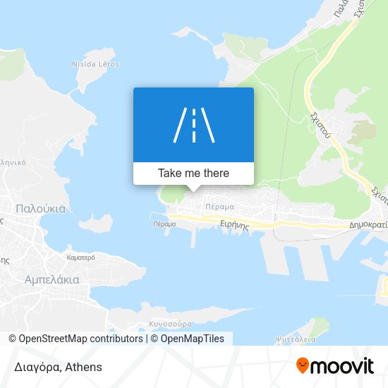 Διαγόρα map