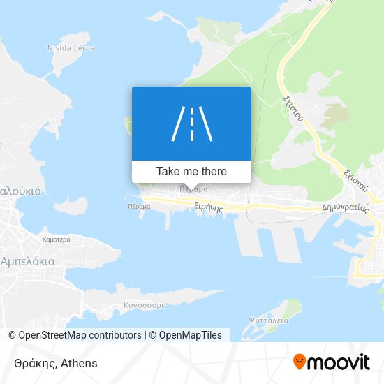 Θράκης map
