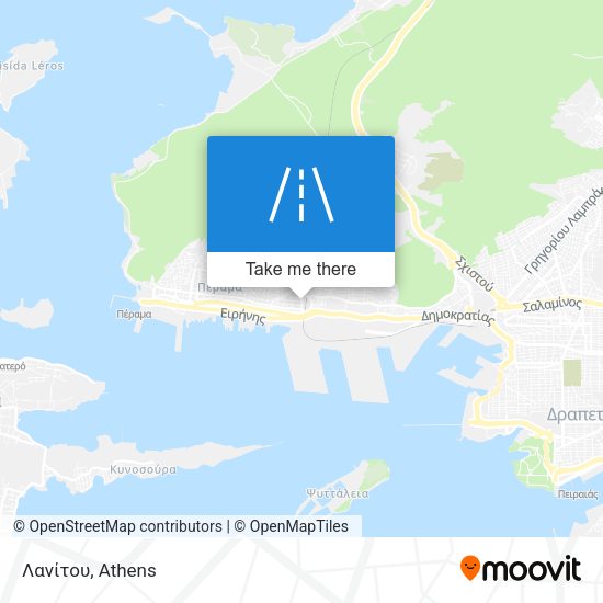Λανίτου map
