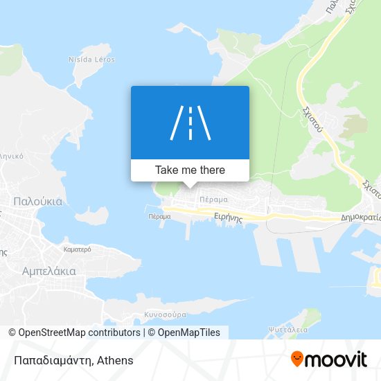 Παπαδιαμάντη map