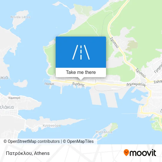 Πατρόκλου map