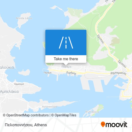 Πελοποννήσου map