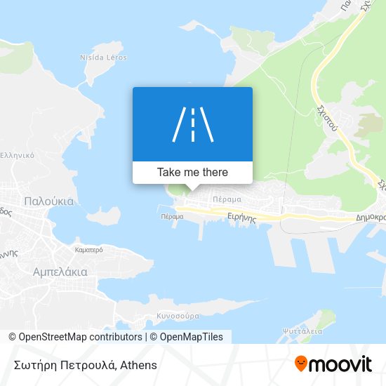 Σωτήρη Πετρουλά map