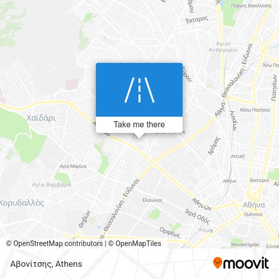 Αβονίτσης map