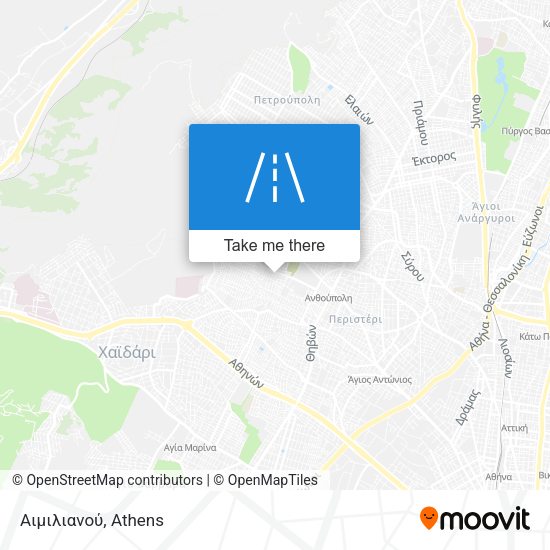 Αιμιλιανού map