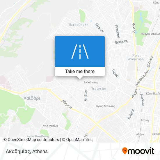 Ακαδημίας map