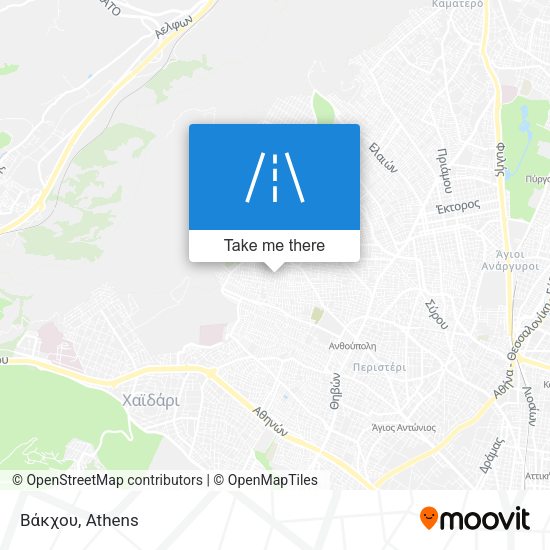 Βάκχου map
