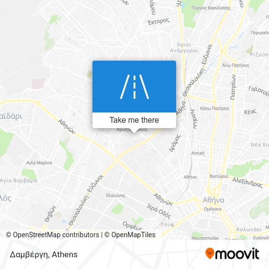 Δαμβέργη map