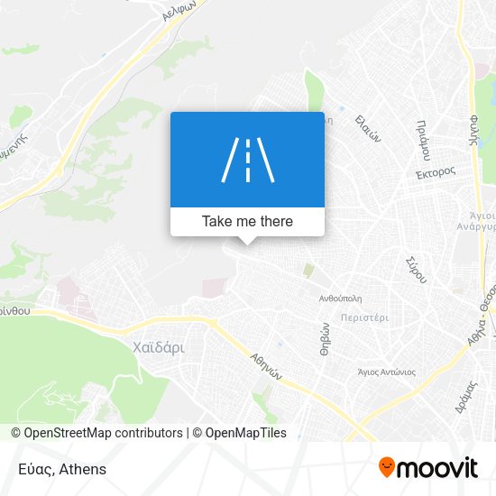 Εύας map