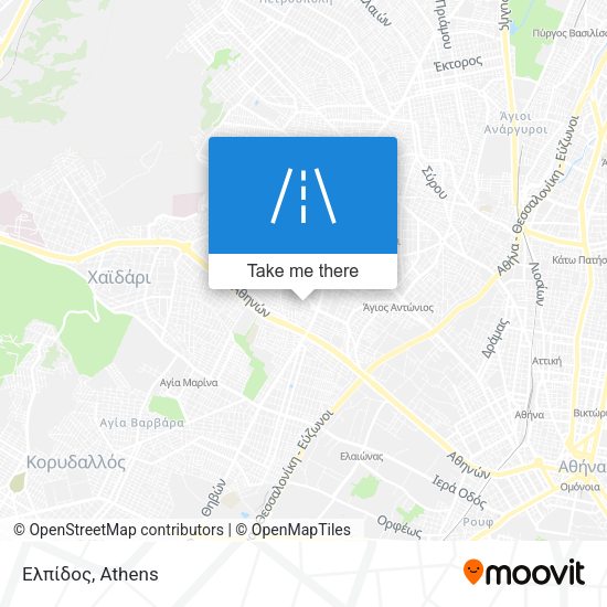 Ελπίδος map