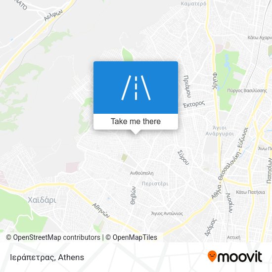Ιεράπετρας map