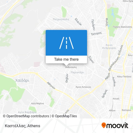 Καστέλλας map