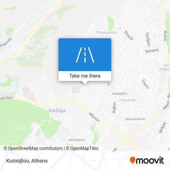Κισσάβου map