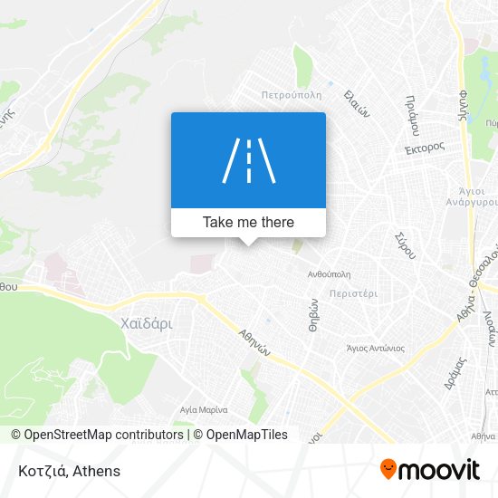 Κοτζιά map
