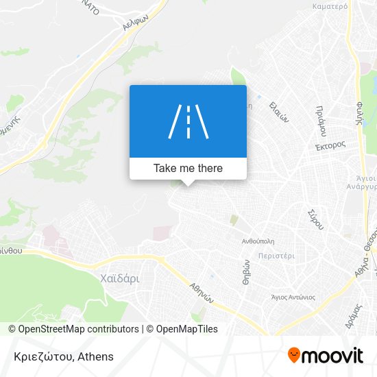 Κριεζώτου map