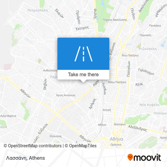Λασσάνη map