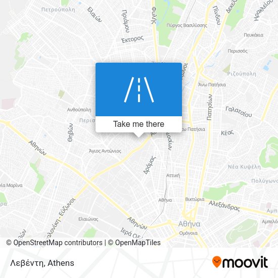 Λεβέντη map