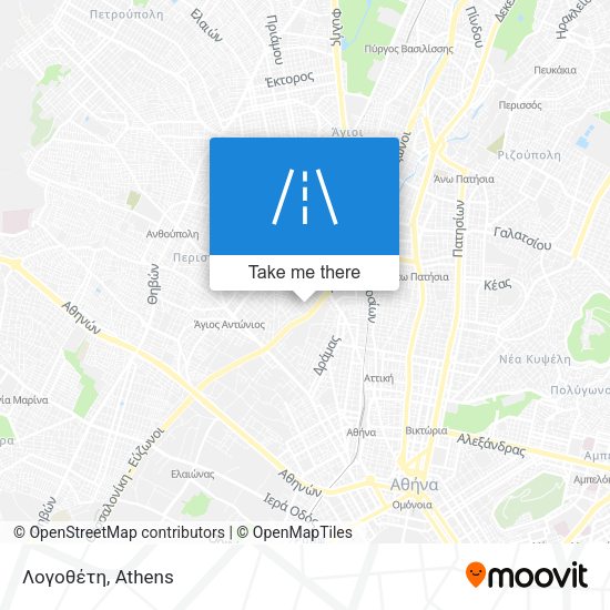 Λογοθέτη map