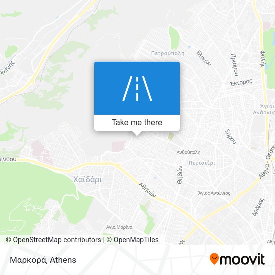 Μαρκορά map