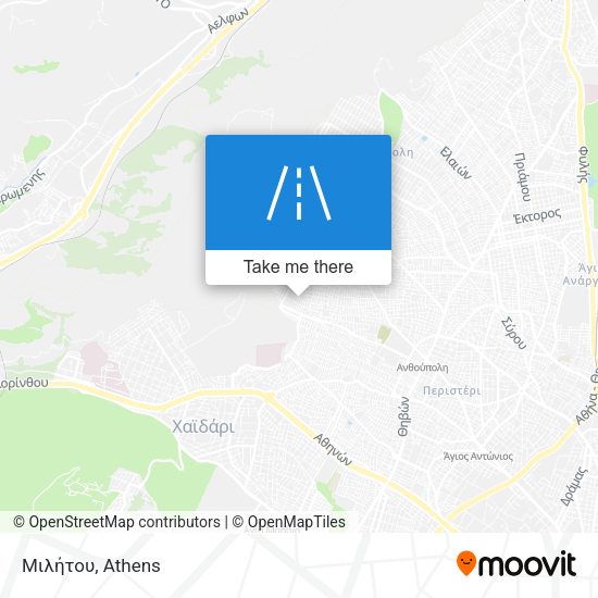 Μιλήτου map