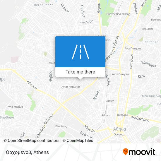 Ορχομενού map