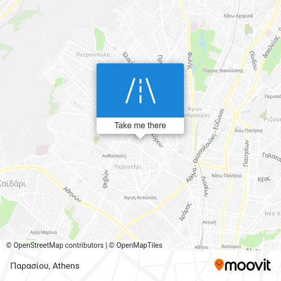 Παρασίου map