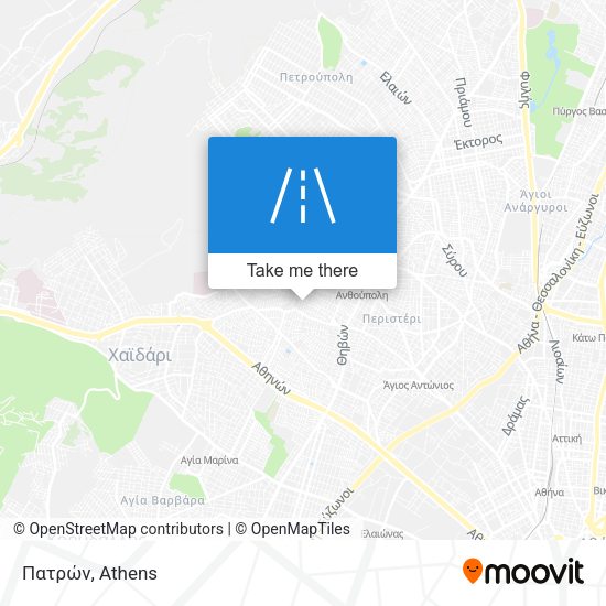 Πατρών map
